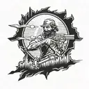 red dead redemption 2 tattoo design idea