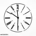 timepiece tattoo design idea