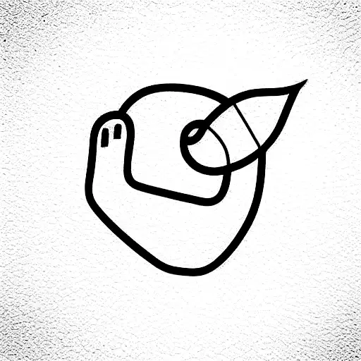 funny simple  tattoo design idea