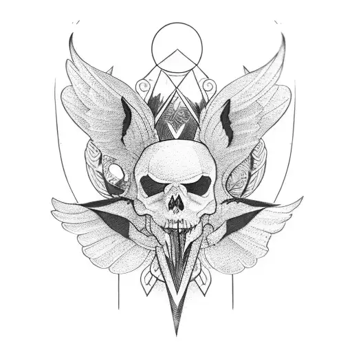 camión con alas tattoo design idea