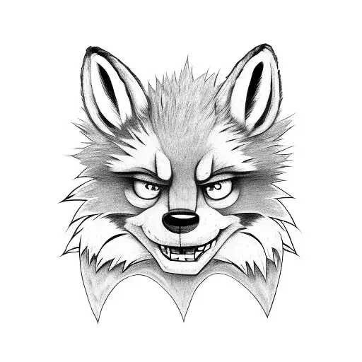 foxy five nights at Freddy's  tattoo design idea