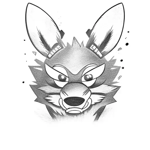 foxy five nights at Freddy's  tattoo design idea