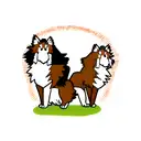 rough collie tattoo design idea