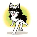 rough collie tattoo design idea