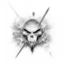 vampire bite mark tattoo design idea
