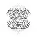 chain link fence  tattoo design idea