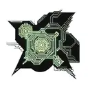 HELLO WORLD IS  tattoo design idea