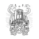 barcelona tattoo design idea