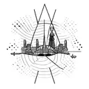 barcelona tattoo design idea