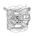 barcelona tattoo design idea