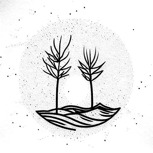 radiohead exist music for a film song tattoo design idea