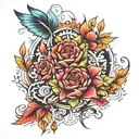 trading forex tattoo design idea