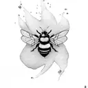 Bumble Bee tattoo design idea