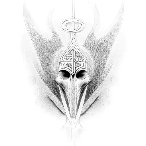 Ankh Symbol tattoo design idea