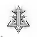 Ankh Symbol tattoo design idea