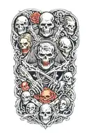 resident evil 4 tattoo design idea