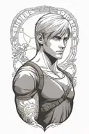 resident evil 4 tattoo design idea