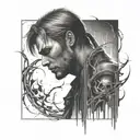 resident evil 4 tattoo design idea
