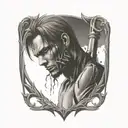 resident evil 4 tattoo design idea