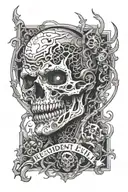 resident evil tattoo design idea