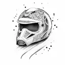 dirt bike  tattoo design idea