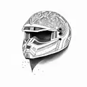 dirt bike  tattoo design idea