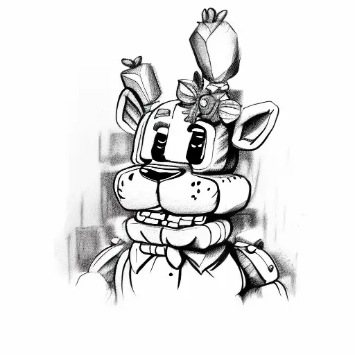 Springtrap five nights at Freddy's  tattoo design idea