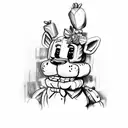 Springtrap five nights at Freddy's  tattoo design idea