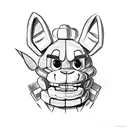 Springtrap five nights at Freddy's  tattoo design idea