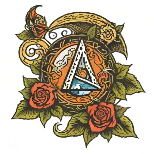 narsil lord of the rings tattoo design idea