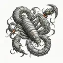 scorpion tattoo design tattoo design idea