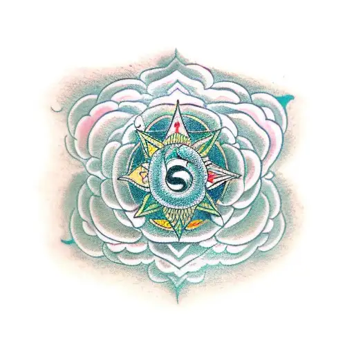 Sanskrit mantra tattoo design idea