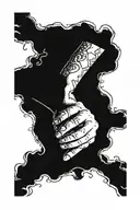 Pinky promise, holding hand holding tattoo design idea