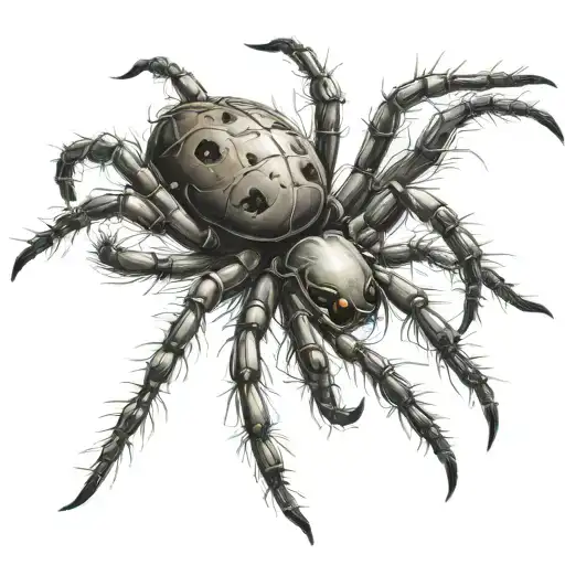 Phantom troop spider from hunter x tattoo design idea