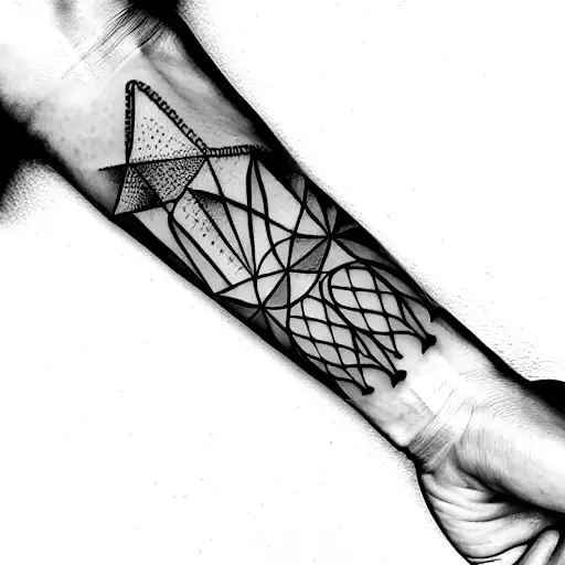 water cuff tattoo design idea