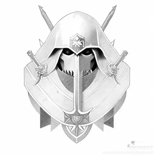 Templar Knight tattoo design idea