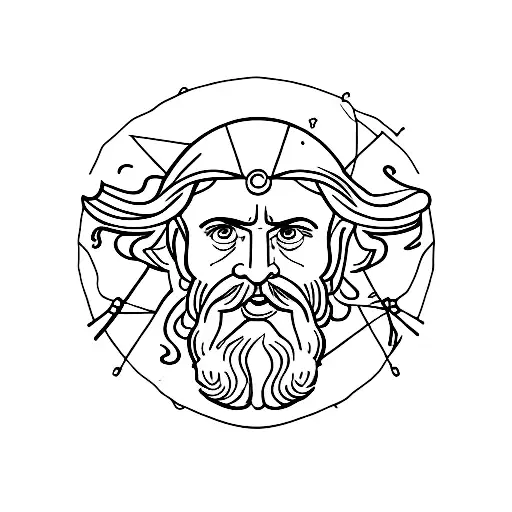 Odysseus  tattoo design idea