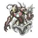 ironman triathlon tattoo design idea