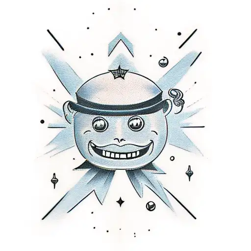 cry now smile later tattoo design idea