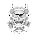 cry now smile later tattoo design idea