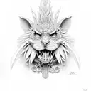 korn tattoo design idea