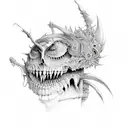 korn tattoo design idea