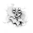 korn tattoo design idea