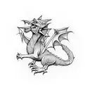 Welsh mythology tattoo  tattoo design idea