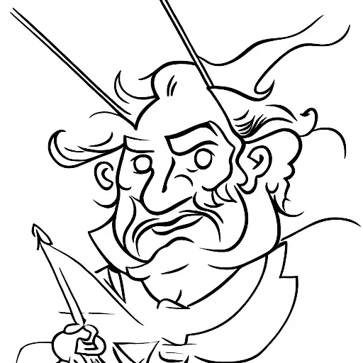 Don Quixote tattoo design idea