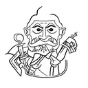 Don Quixote tattoo design idea