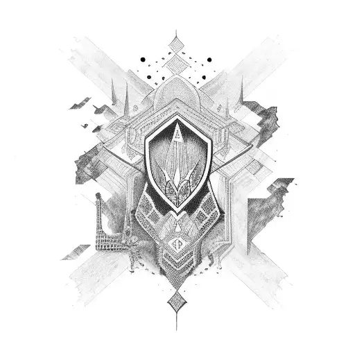 nigeria, lebanon, and armenia tattoo design idea