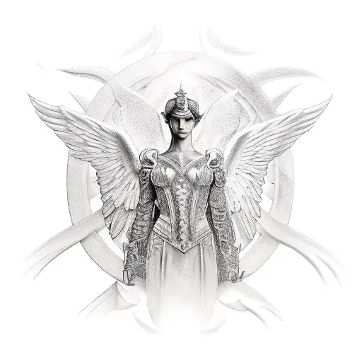 Archangel , Angel Uriel Poster | Zazzle