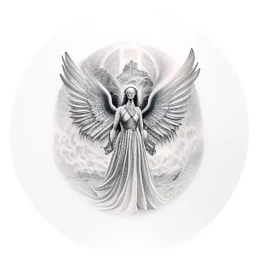 Archangel Uriel of the North | Archangel uriel, Archangels, Male angels