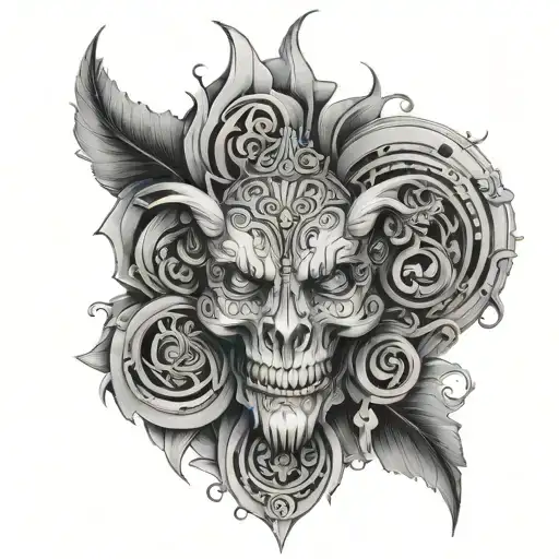 Dani Mocanu is an artist of Romania tattoo design idea